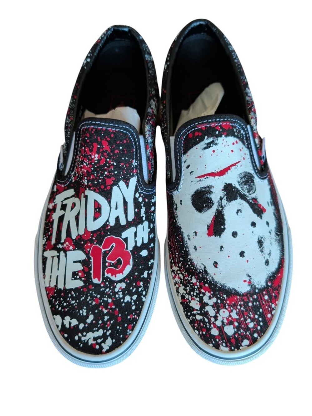 Vans x Horror Collection Friday The 13th Classic Slip On Shoes